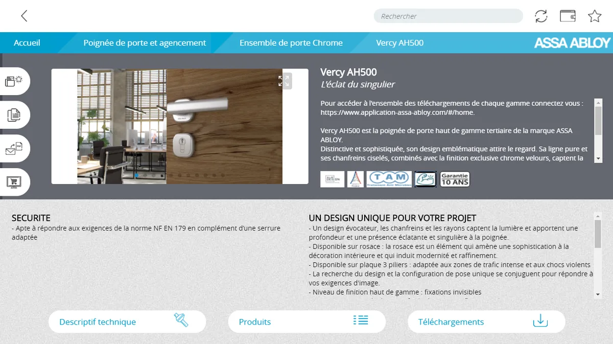 Catalogue Produit Assa Abloy